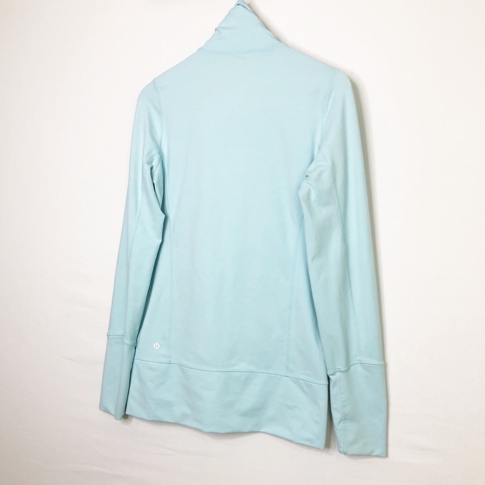 Lululemon In Stride Heathered Aquamarine Jacket - Picture 5 of 11